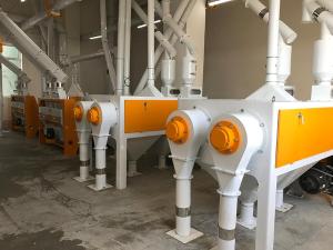 اسکرابر افقی گندم یا دستگاه تمیز کننده افقی گندم